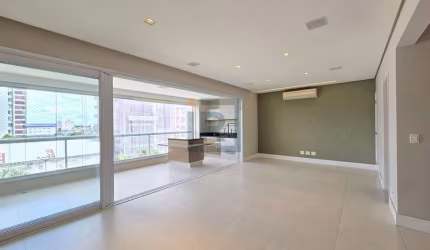 Apartamento da construtora Paulo Mauro de 126m² com 3 suítes e 3 vagas no condomínio Lemarc Vila Romana