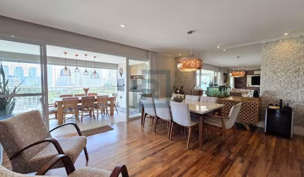 Apartamento de 162m² em face norte com 3 suítes e 3 vagas no condomínio LIV