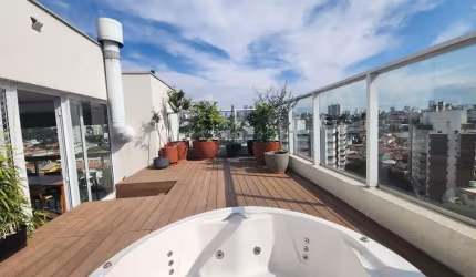 Apartamento Penthouse de 145m² com 3 dormitórios, sendo 1 suíte, na Pompeia