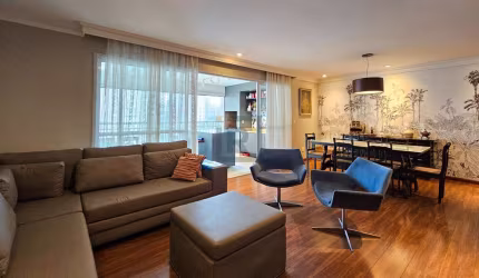 Apartamento de 162m² com 3 dormitórios (2 suítes) e 3 vagas de garagem no condomínio LIV - Perdizes