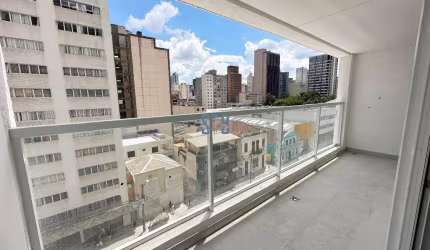 Apartamento com 1 quarto à venda na Rua André de Barros, 419, Centro, Curitiba por R$ 425.000