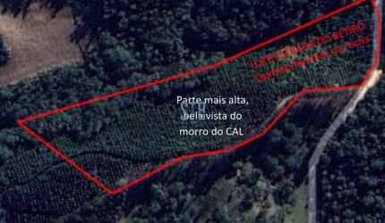 Terreno à venda na Rua Caetano Munhoz da Rocha, 55, Zona Rural, Campo Largo por R$ 550.000