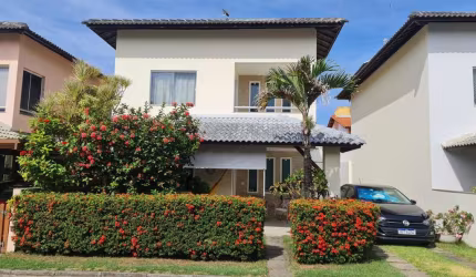 Casa em Condomínio para Venda, Buraquinho, 3 dormitórios, 3 suítes, 4 banheiros, 1 vaga