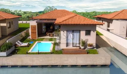 Linda Casa linear 4 quartos decorada e mobiliada frente canal da Marina Armação de Búzios