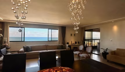Lindo apartamento em andar super alto e vista definitiva para o mar em Manaíra