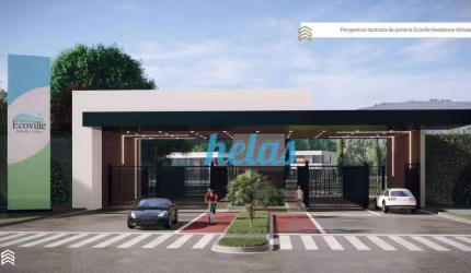 Terreno à venda, 360 m² por R$ 605.000,00 - Condomínio Ecoville Residence Atibaia - Atibaia/SP