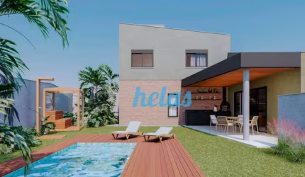 Casa com 3 dormitórios à venda, 164 m² por R$ 1.134.620,00 - Condomínio Vila da Montanha - Atibaia/SP