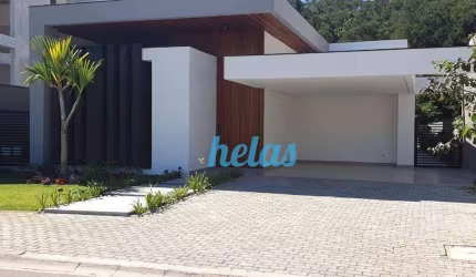 CASA À VENDA COM 312,49m² COM 4 DORMITÓRIOS SENDO 4 SUÍTES POR R$ 4.250.000,00 NO CONDOMÍNIO GRAN VILLE - ATIBAIA-SP