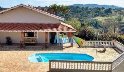CHACARÁ COM 447m².  À VENDA POR R$ 1.200.000,00 NO VALE DO RIO CACHOEIRA - PIRACAIA/SP.