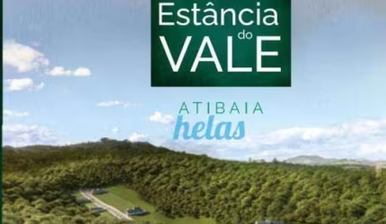 TERRENO A PARTIR DE 175 m² POR R$ 160.000,00 NO ESTÂNCIA VALE - ATIBAIA/SP.