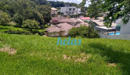 TERRENO COM 628,65 m² À VENDA POR R$ 578.258,00 NO CONDOMÍNIO ÁGUA VERDE - ATIBAIA/SP.