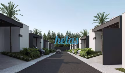 CASAS COM 137,68 m² À VENDA A PARTIR POR R$ 890.000,00 NO CONDOMÍNIO BELLA VISTA  RESIDENCIAL - BAIRRO CIDADADE NOVA - BOM JESUS DOS PERDÕES/SP.