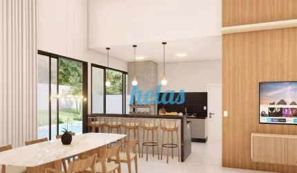CASA TÉRREA COM 229m² À VENDA POR R$ 2.200.000,00 NO  CONDOMINIO RESERVA SÃO NICOLAU - ATIBAIA/SP.