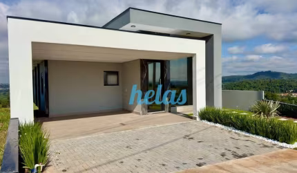 CASA TÉRREA COM 182m² À VENDA POR R$ 1.880.000,00 NO CONDOMÍNIO ELEMENTUM - ATIBAIA/SP.