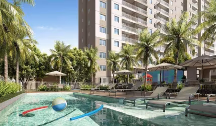 Apartamento para Venda em Fortaleza, Parreão, 2 dormitórios, 1 suíte, 2 banheiros, 1 vaga