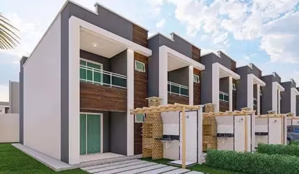 Casa Duplex para Venda em Caucaia, Pacheco, 3 dormitórios, 2 suítes, 3 banheiros, 1 vaga