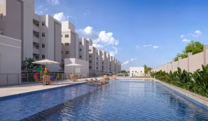 Apartamento para Venda em Caucaia, Parque Albano (Jurema), 2 dormitórios, 1 banheiro, 1 vaga