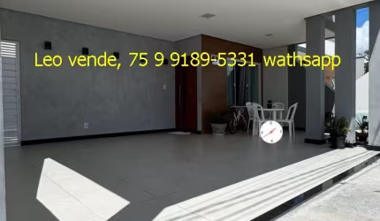Linda casa bairro Sim, 34 suíte, garagem coberta