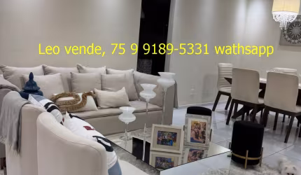 Linda casa, Bairro Sim, 3|4 suíte, área goumert