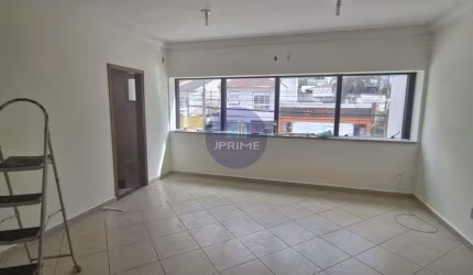 Sala comercial para locação no Bairro Jardim em Santo André, com 44m².