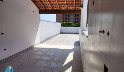 Cobertura a venda no Bairro Campestre em Santo André, com 150m².