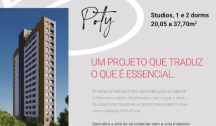 Apartamento com 1 quarto à venda na Rua Barão do Serro Azul, Centro, Curitiba, 30 m2 por R$ 395.588