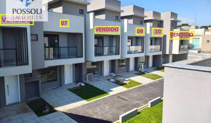 Sobrado com 3 dormitórios à venda, 170 m² por R$ 849.900,00 - Vista Alegre - Curitiba/PR