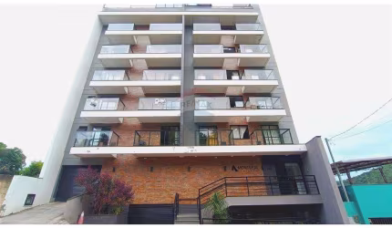 Melhor apartamento dois quartos com sacada de Matias Barbosa, suíte, sala ampla, garagem e elevador