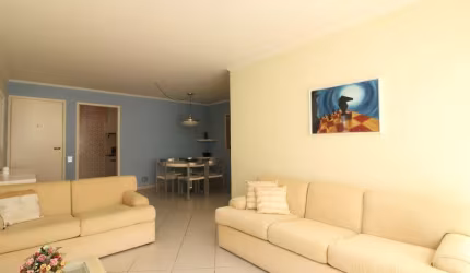 Elegante apartamento tipo para venda com 3 quartos, sendo 1 suíte, 122m²