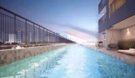 Agradável apartamento tipo para venda com 1 quarto, 39m²