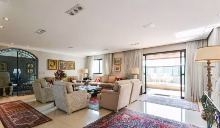 Confortável apartamento tipo para venda com 4 quartos, sendo 4 suítes, 374m²
