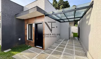 Casa com 02 quartos (suíte) - 58m² construídos - Colônia Rio Grande.