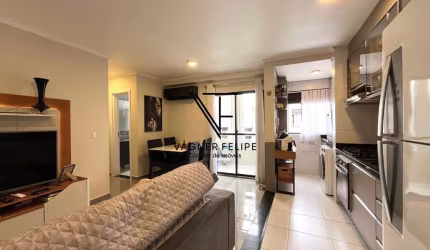 Apartamento mobiliado 02 quartos (suíte) - 56m² privativos - Costeira.