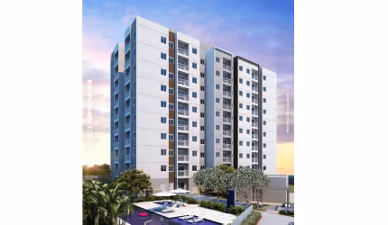 Apartamento de 2 dormitórios, e varanda minha casa minha vida