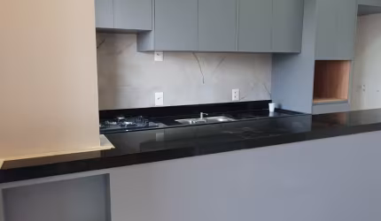 Lindo apartamento de 44 metros, 2 dormitórios varanda e vaga