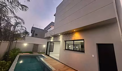 Casa condomínio 4 suítes para venda e locação no condomínio Alphaville III, 320 m2, Zona Sul de Ribeirão Preto