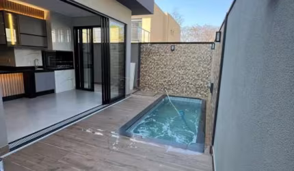 Casa condomínio 3 suítes à venda no condomínio Praça das Árvores, 170 m², Quinta da Primavera, Ribeirão Preto