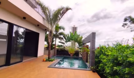 Casa condomínio 3 suítes à venda no condomínio Terras de Florença, 393,67 m¹, Vila do Golf, Zona Sul de Ribeirão Preto