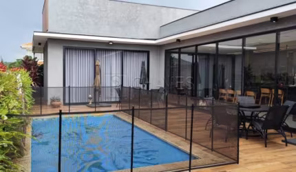 Casa térrea em condomínio de 3 suítes à venda no condomínio Vivendas da Mata, 292,90 m², Bonfim Paulista, Ribeirão Preto
