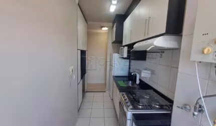 Apartamento mobiliado de 2 quartos para alugar no Edifício Viva Bem, 45 m², bairro Ribeirânia em Ribeirão Preto