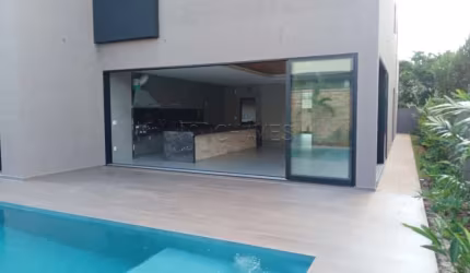 Casa condomínio de 4 suítes à venda no condomínio Buganville, 447 m², bairro Jardim Olhos D`Água, Zona Sul de Ribeirão Preto