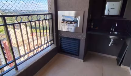 Apartamento de 3 quartos para alugar no Edifício Província de Roma, 90,15 m², Nova Aliança zona sul de Ribeirão Preto