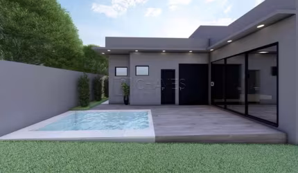 Casa térrea de 3 suítes à venda no Condomínio Quintas da Mata, 152,35 m², Recreio Anhanguera, zona norte de Ribeirão Preto