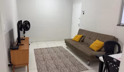 Apartamento 100% mobiliado