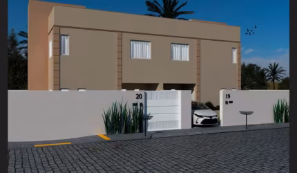 Duplex com 02 quartos em Cajupiranga, Parnamirim RN