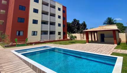 Apartamentos com 02 quartos sendo 01 suíte em Ponta Negra Natal RN