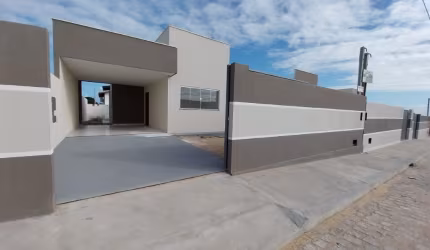 Casa com 02 quartos, sendo 01 suíte na Estrada para Pium RN