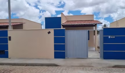Casas com 02 quartos, sendo 01 suíte no Bela Vista, Macaíba RN