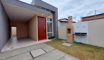 Linda Casa com 02 quartos, sendo 01 suíte em Nova Esperança, Parnamirim RN