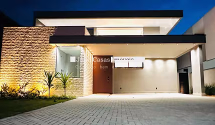 Casa a venda em condomínio com 3 suítes
